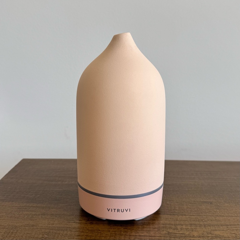 VITRUVI | Stone Diffuser In Suede Pink Diffuser - Picture 10 of 11